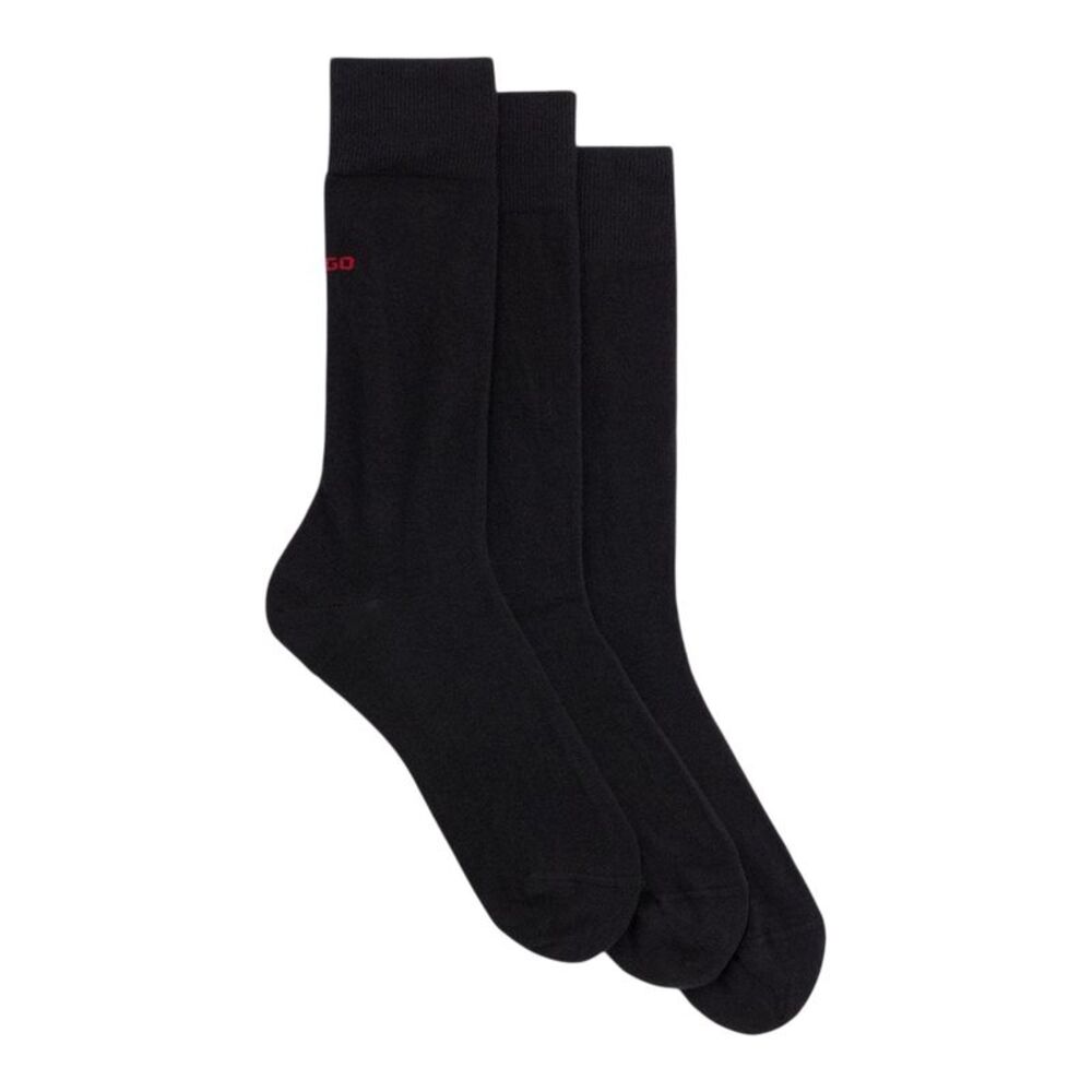 Hugo Mens Socks (Pack of 3) / Black